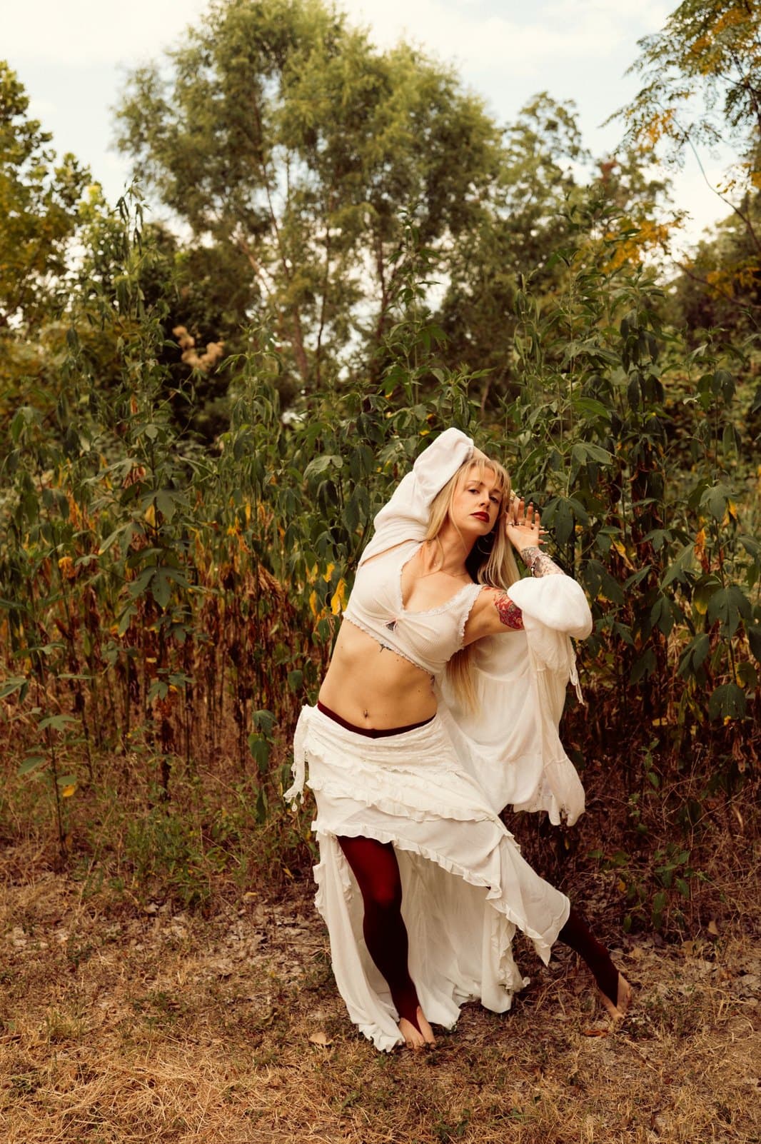 Lucille White, Austin dancer — full-body photo